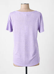 T-shirt violet STREET ONE pour femme seconde vue