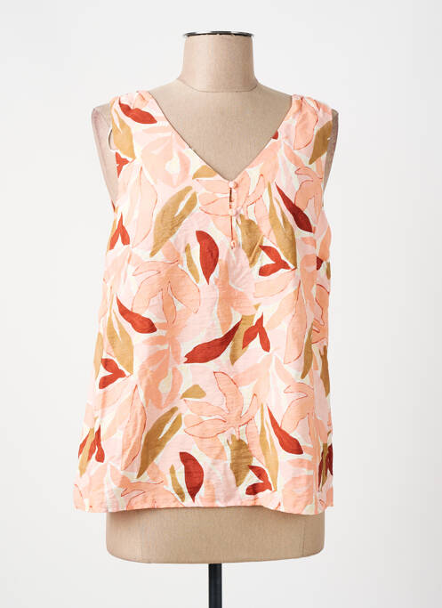 Blouse orange C'EST BEAU LA VIE pour femme