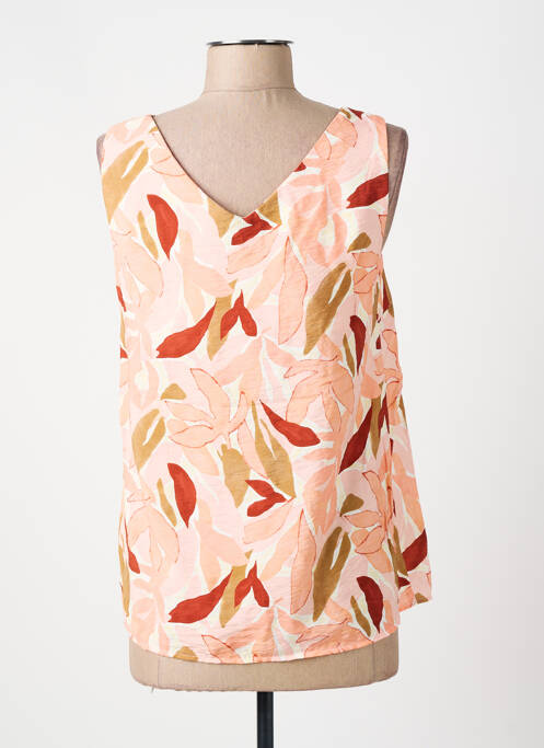 Blouse orange C'EST BEAU LA VIE pour femme