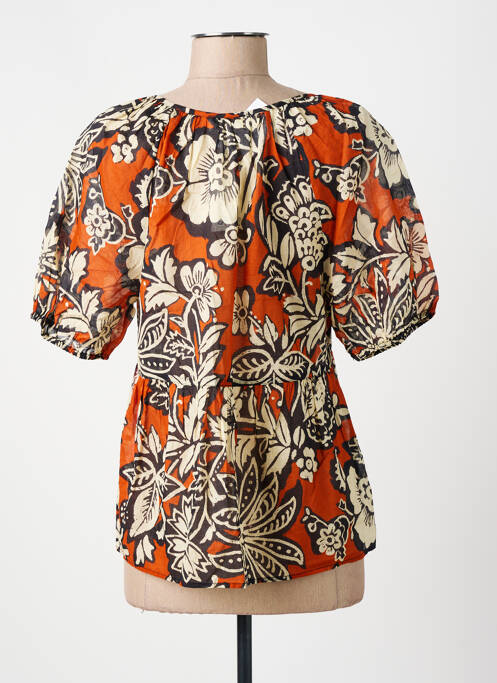 Chemisier orange C'EST BEAU LA VIE pour femme