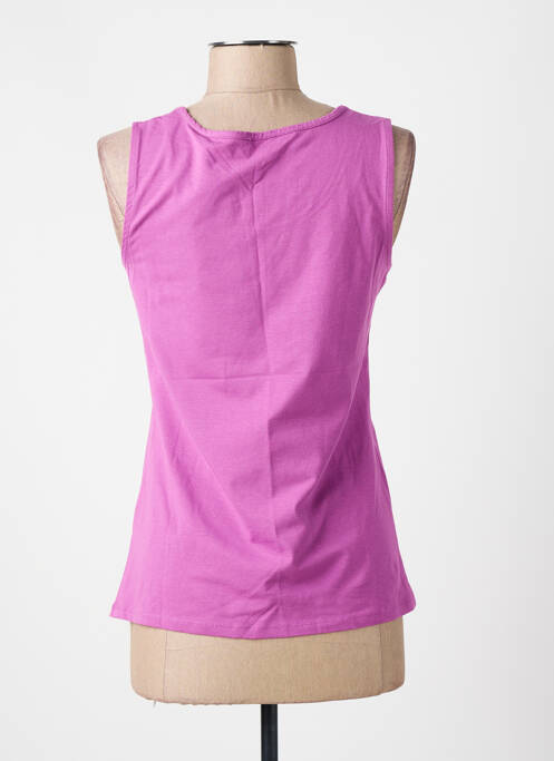 Débardeur violet C'EST BEAU LA VIE pour femme