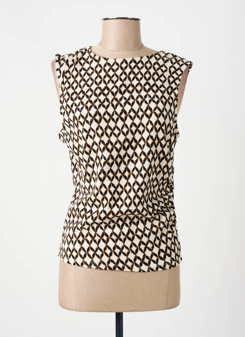 Top beige GARCIA pour femme