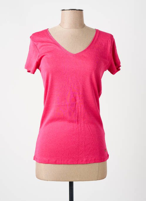 T-shirt rose C'EST BEAU LA VIE pour femme