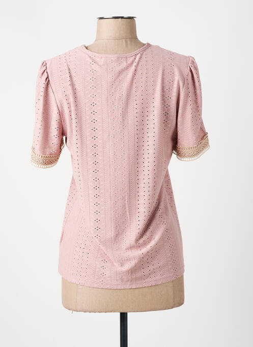 T-shirt rose NARA pour femme