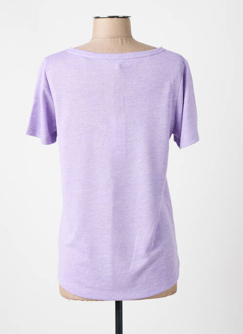 T-shirt violet STREET ONE pour femme