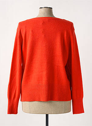 Gilet manches longues stretch orange JULIE GUERLANDE femme
