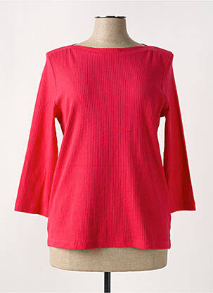 T-shirt manches 3/4 manches 3/4 rose STREET ONE femme