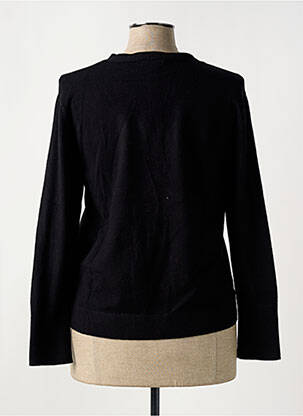 Pull col v manches longues noir STREET ONE femme