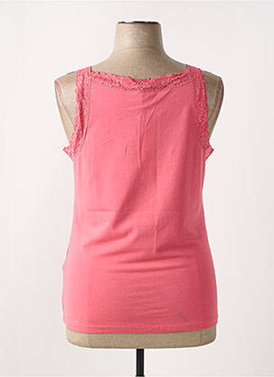 Top stretch fines bretelles rose STREET ONE femme