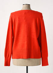 Gilet manches longues orange JULIE GUERLANDE pour femme seconde vue