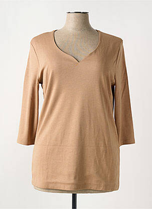 T-shirt marron STREET ONE pour femme