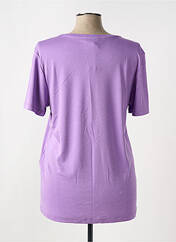 T-shirt violet STREET ONE pour femme seconde vue