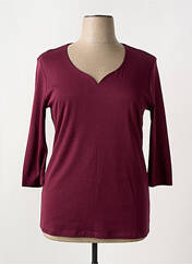 T-shirt violet STREET ONE pour femme seconde vue