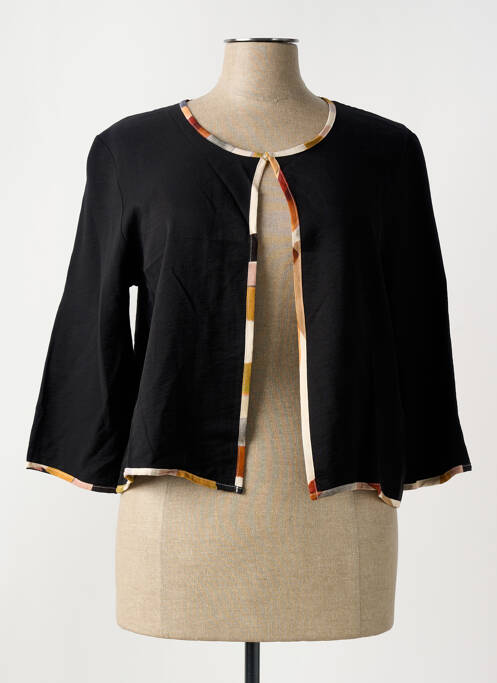 Gilet manches longues noir AZAY pour femme