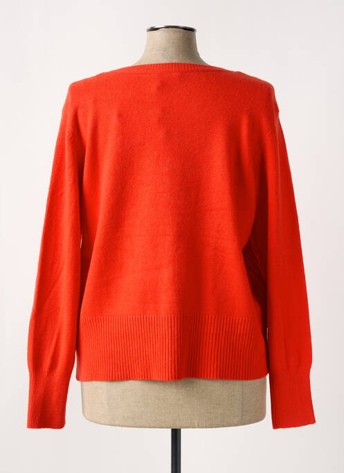 Gilet manches longues orange JULIE GUERLANDE pour femme