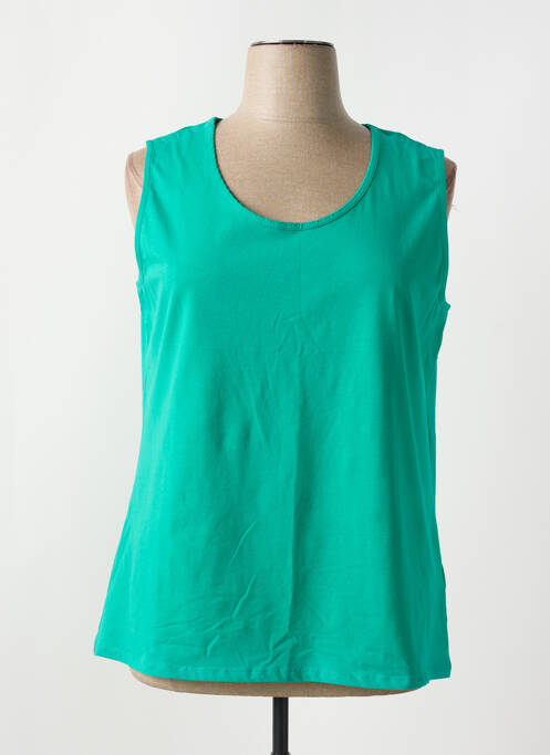 Débardeur vert C'EST BEAU LA VIE pour femme