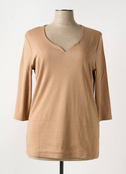 T-shirt marron STREET ONE pour femme