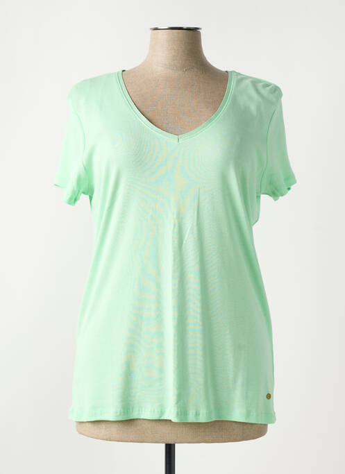 T-shirt vert C'EST BEAU LA VIE pour femme