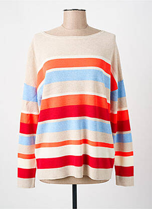 Pull coupe droite manches longues beige CECIL femme