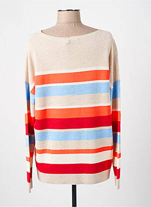 Pull coupe droite manches longues beige CECIL femme