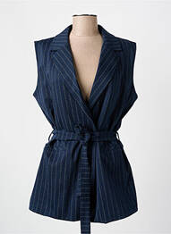 Veste casual col tailleur bleu CECIL femme