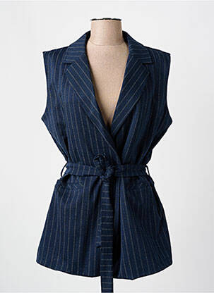 Veste casual col tailleur bleu CECIL femme