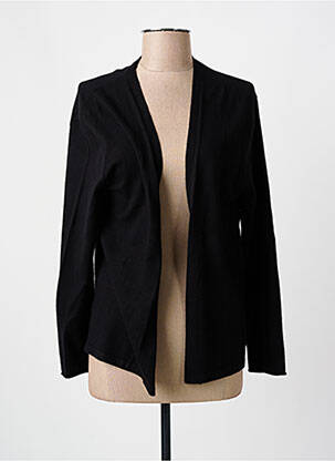 Gilet manches longues coupe cintrée noir STREET ONE femme