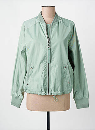 Veste casual col rond vert STREET ONE femme