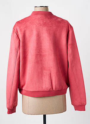Veste casual col rond rouge C'EST BEAU LA VIE femme