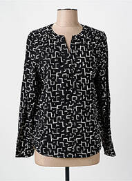 Blouse imprimé fantaisie manches longues noir STREET ONE femme