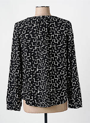Blouse imprimé fantaisie manches longues noir STREET ONE femme