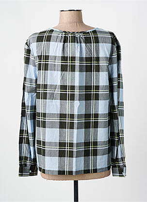 Blouse col rond manches longues bleu STREET ONE femme