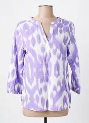 Blouse violet STREET ONE pour femme seconde vue