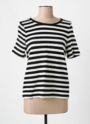 T-shirt noir STREET ONE pour femme seconde vue