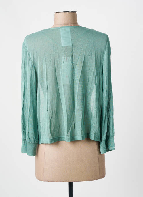 Gilet manches longues vert STREET ONE pour femme