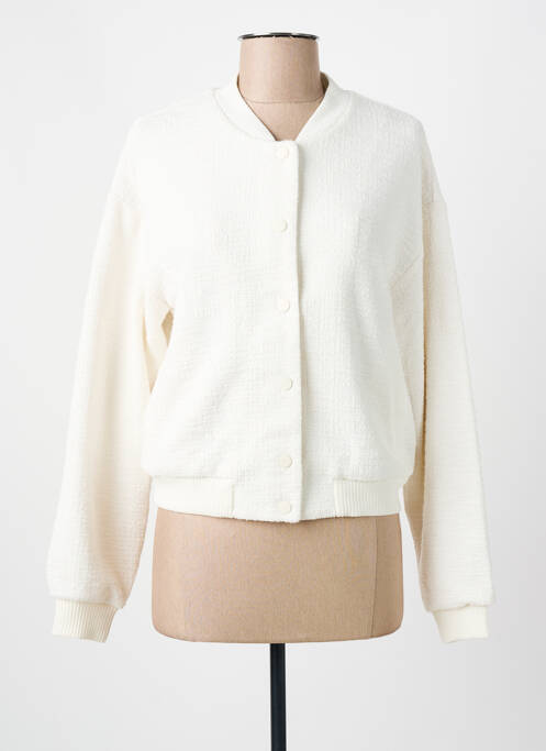 Veste casual blanc C'EST BEAU LA VIE femme