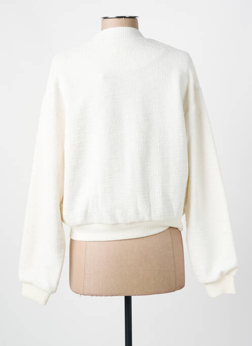 Veste casual blanc C'EST BEAU LA VIE femme