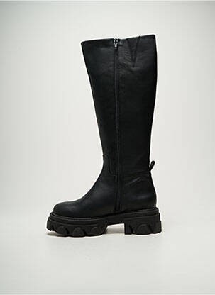 Bottes matière lisse talon de 4 à 6cm noir STEVE MADDEN femme