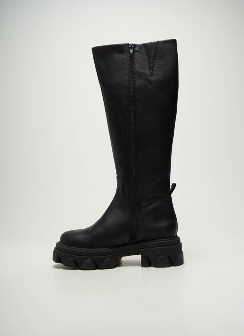 Bottes matière lisse talon de 4 à 6cm noir STEVE MADDEN femme