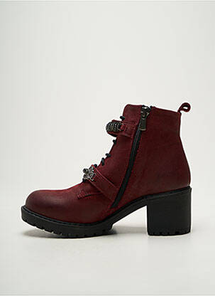 Bottines/boots talon bottier talon de 4 à 6cm violet K.MARY femme