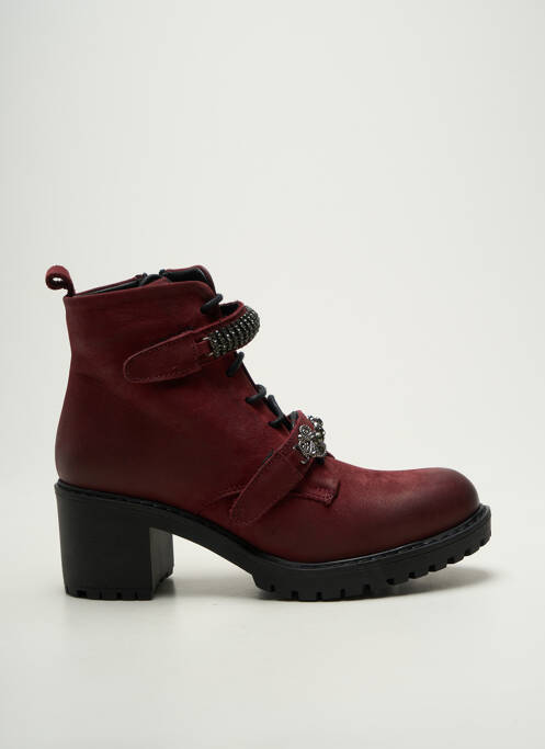 Bottines/boots talon bottier talon de 4 à 6cm violet K.MARY femme