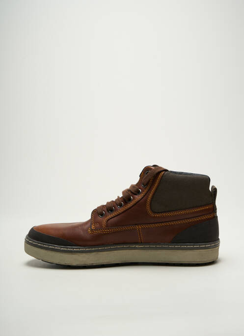 Baskets marron GEOX homme