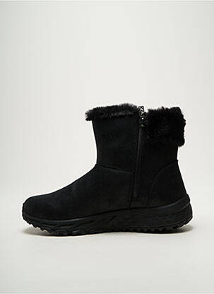 Bottines/boots bout rond talon plat jusqu'à 3cm noir SKECHERS femme