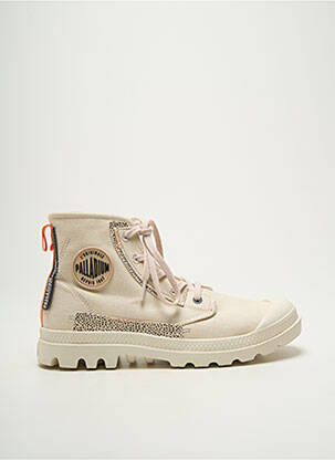 Baskets beige PALLADIUM femme