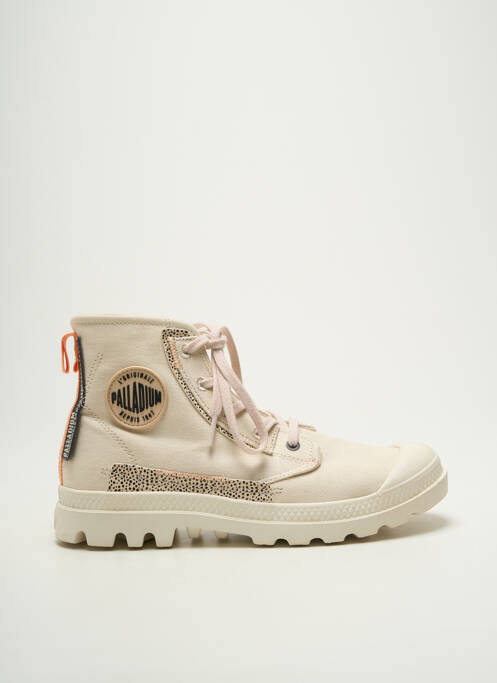 Baskets beige PALLADIUM femme
