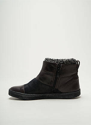 Bottines/boots bout rond talon plat jusqu'à 3cm marron ART femme