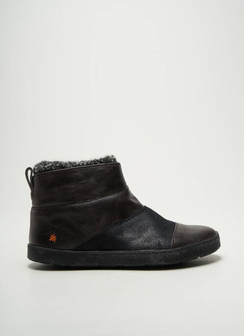 Bottines/boots bout rond talon plat jusqu'à 3cm marron ART femme