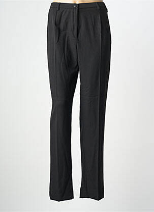 Pantalon droit stretch taille normale noir GUY DUBOUIS femme
