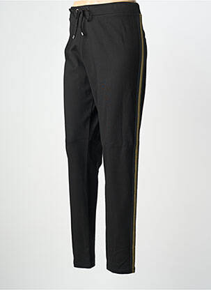 Pantalon slim taille élastique taille normale noir MERI & ESCA femme