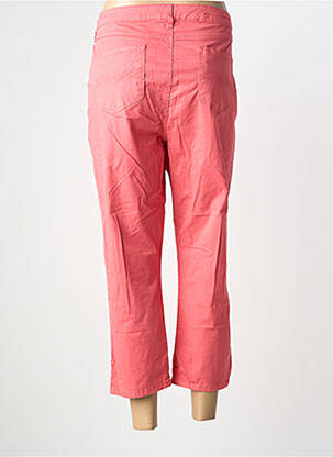 Pantacourt stretch taille normale rose GUY DUBOUIS femme